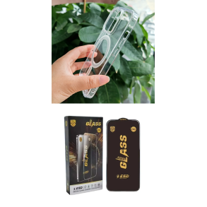 Bundle: TPU cover m. MagSafe + Skrmbeskyttelse