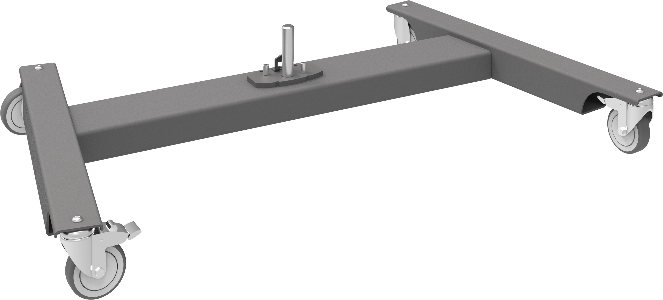 Floor frame on wheels (Light Series) with pin