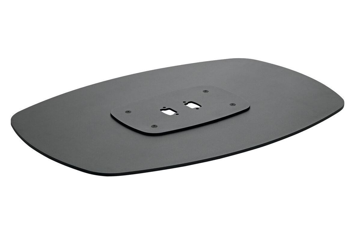 PFF 7040 FLOOR PLATE BACK TO BACK LARGE - BLACK