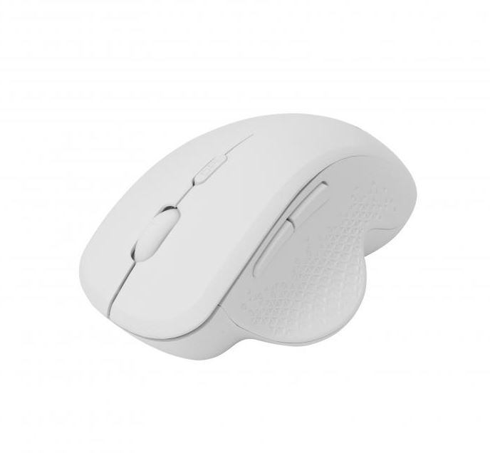 SBox ergonomisk trådløs mus - 1600 dpi - hvid