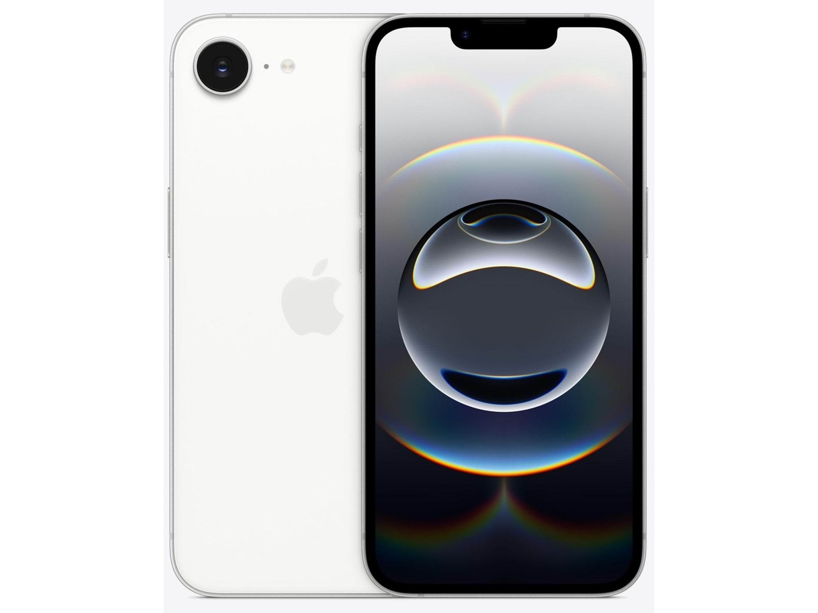 Apple iPhone 16e 512GB - White billede