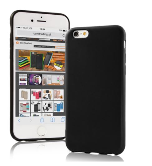 iPhone 13 Mini bagcover TPU - Sort