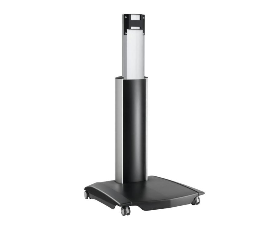 PFT 2520 DISPLAY TROLLEY 113-177CM - BLACK