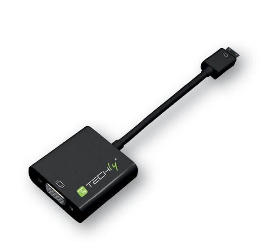 Techly HDMI Mini C til VGA adapter — produktfoto