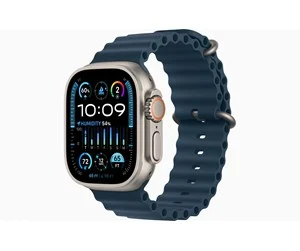Apple Watch Ultra 2 GPS + Cellular 49mm - Titanium Case with Blue Ocean Band