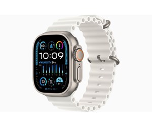 Apple Watch Ultra 2 GPS + Cellular 49mm - Titanium Case with White Ocean Band