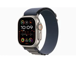 Apple Watch Ultra 2 GPS + Cellular 49mm - Titanium Case with Blue Alpine Loop - Small