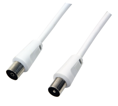 Antenna cable, male to female, 2.5m