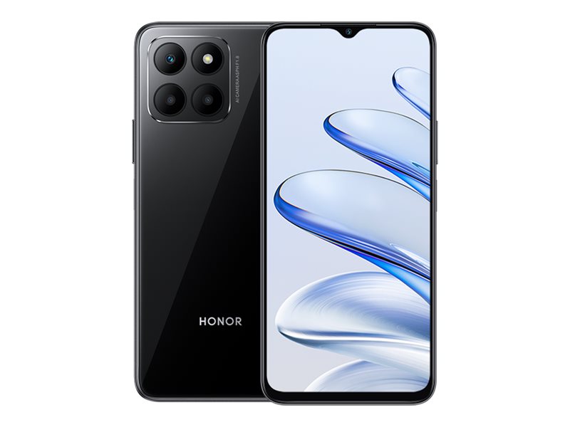 Honor 70 Lite 6.5" 128GB Midnat sort