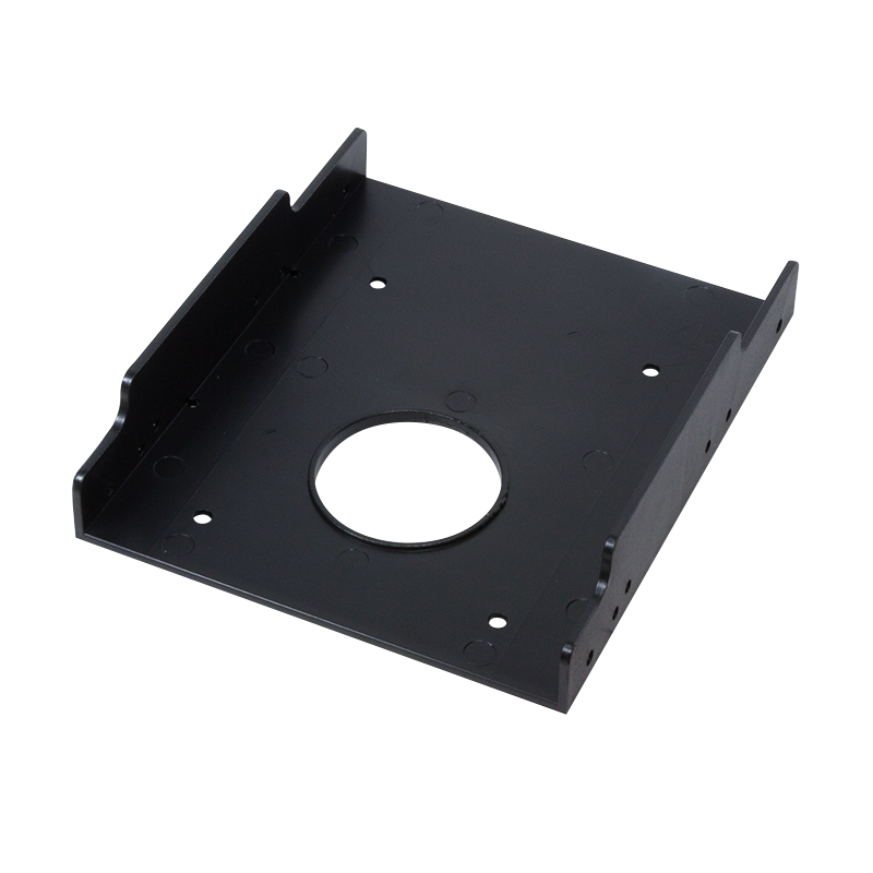 Hard disk drive mounting bracket, 2.5" to 3.5", plastic