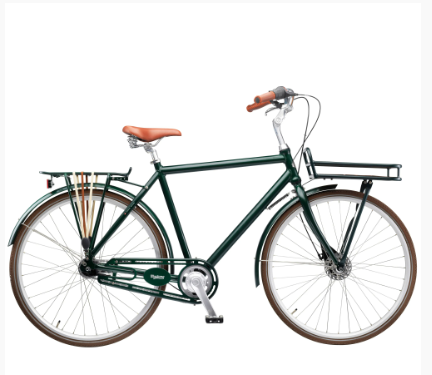 Mustang August 28" herrecykel med 7 gear - Racing green