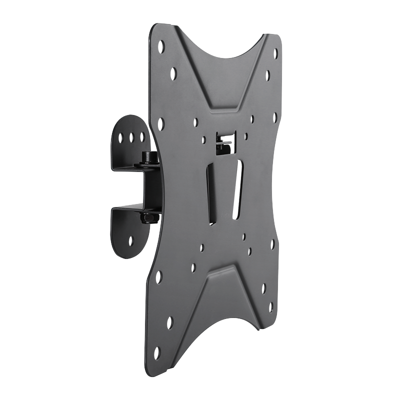 TV wall mount, tilt -7.5°/+7.5°, swivel -25°/+25°
