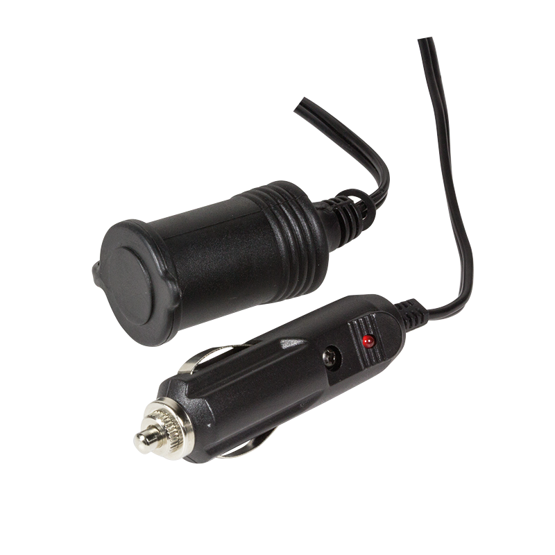 Extension cable for cigarette lighter, 5m
