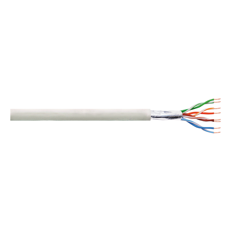 Solid network cable Cat.5e, F/UTP, 100m, EconLine