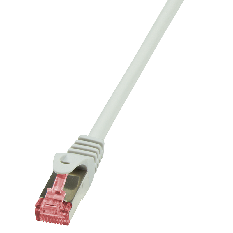 Patch cable Cat.6 S/FTP, PIMF, PrimeLine, grey, 7.5m