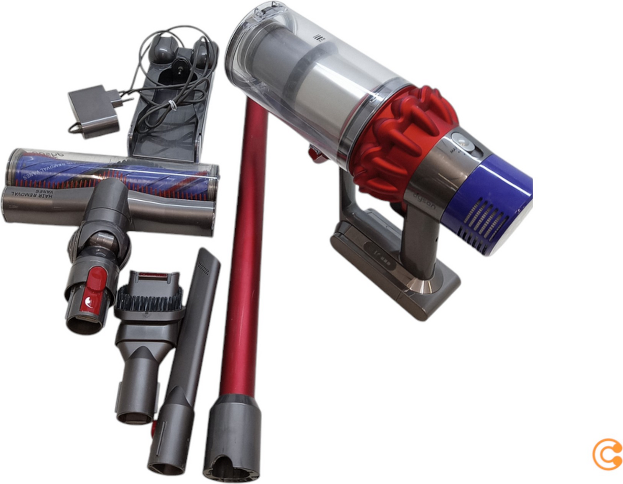 Dyson V10 Origin Rød/Nikkel (Generation 2022) Støvsuger Pind/håndholdt 151AW 0.76liter