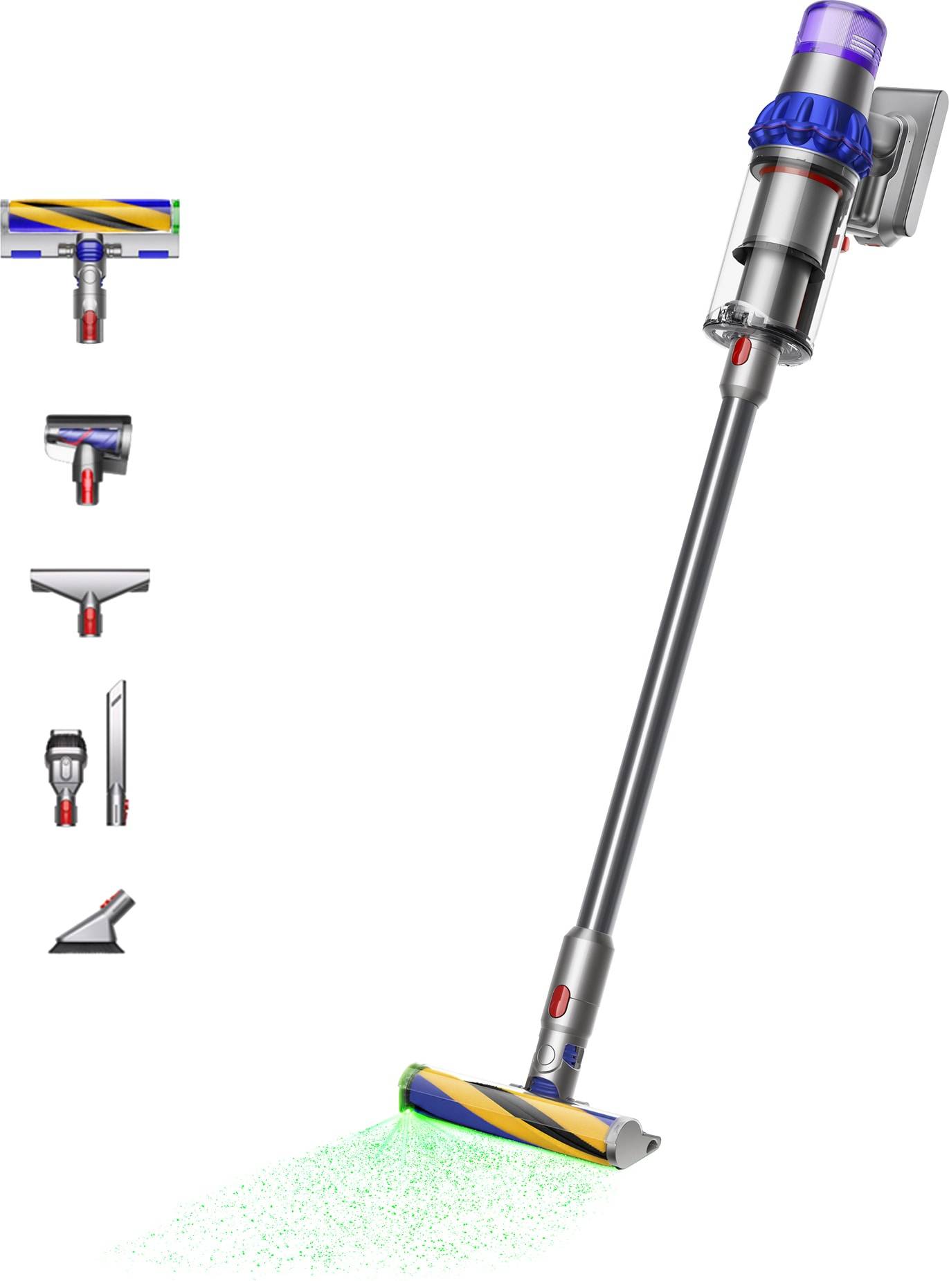 Dyson V15 Detect Fluffy Støvsuger Pind/håndholdt 240W 0.76liter