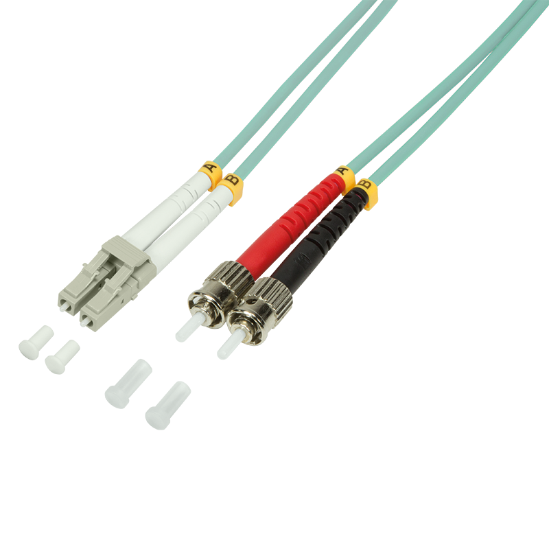 Fiber patch cord OM3 50/125µ LC-ST, 5m