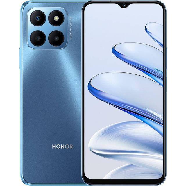 Honor 70 Lite - 5G smartphone - dual-SIM - RAM 4 GB / Intern hukommelse 128 GB - Oceanblå
