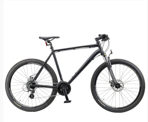Mustang Cross Off Road 27,5" mountainbike med 24 gear - Black