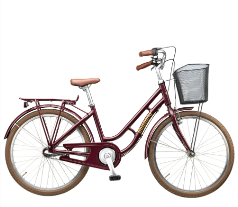 Mustang Dagmar 24" pigecykel med 3 gear - Mulberry shine