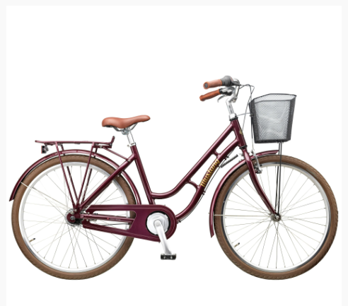 Mustang Dagmar 26" pigecykel med 7 gear - Mulberry shine