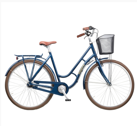 Mustang Dagmar 28" damecykel med 7 gear - Ocean blue