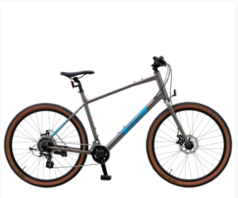 Mustang Hybrid Commute 27,5" cykel med 16 gear - Dark grey billede