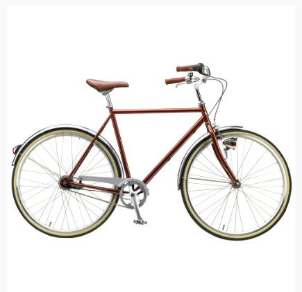 Mustang Vintage Classic 28" herrecykel med 7 gear - Dark amber