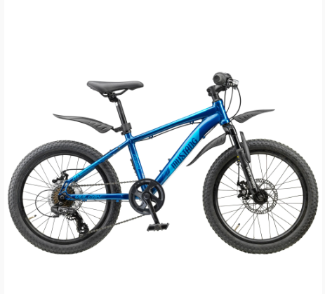 Mustang Vulcan TX330 20" mountainbike med 7 gear - Dark blue billede