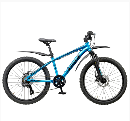 Mustang Vulcan TX330 24" mountainbike med 7 gear - Azure blue