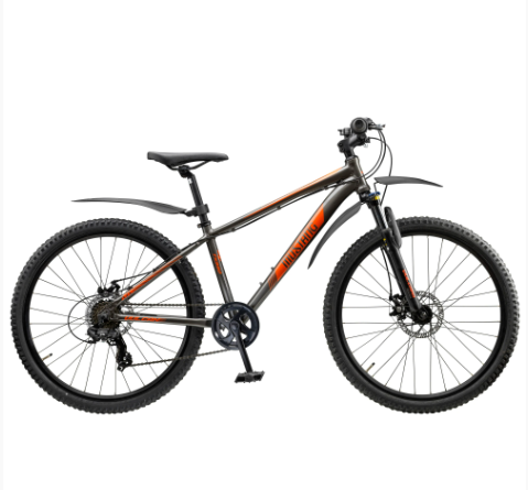 Mustang Vulcan TX330 26" mountainbike med 7 gear - Gun metal billede