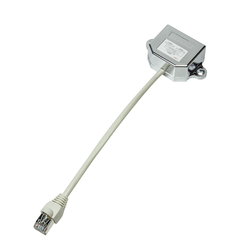 T-Adapter RJ45 plug->2 x RJ45 jack 2 x ISDN