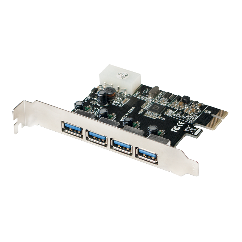 PCI Express Card, 4x USB 3.0