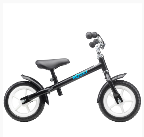 Rocky 10" løbecykel - Black/Blue