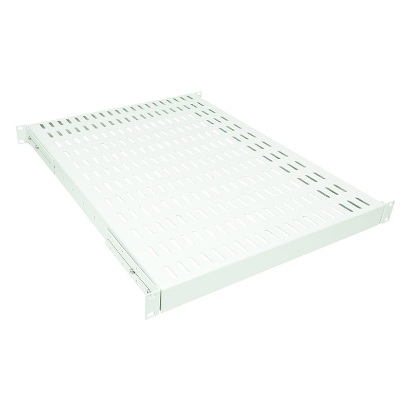 Heavy duty shelf for racks with a depth of 600 mm, grey