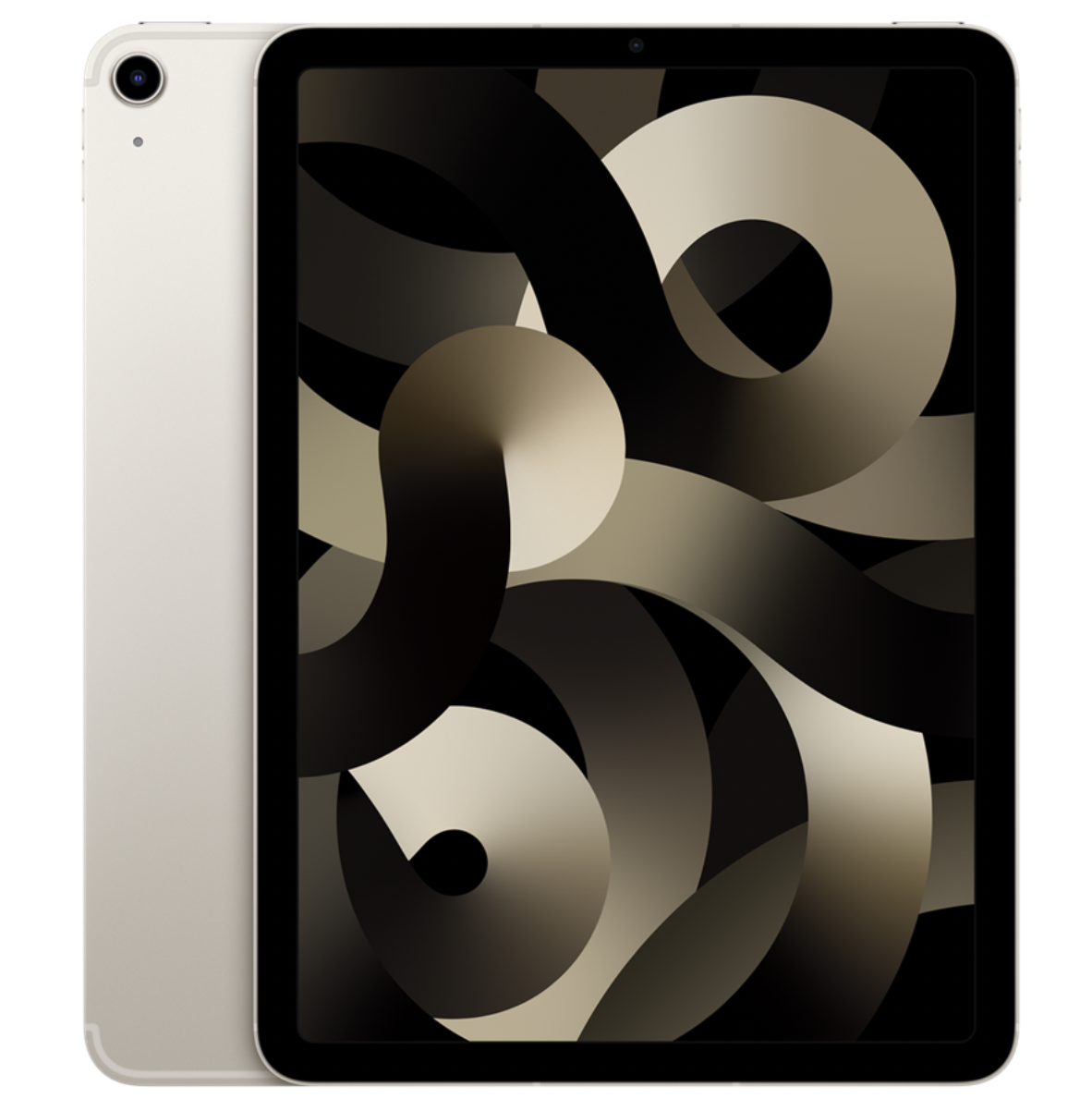 Apple iPad Air (2022) 256GB 5G - Starlight — produktfoto