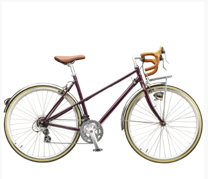 Mustang Vintage Race 28" racercykel med 14 gear - Dark grape