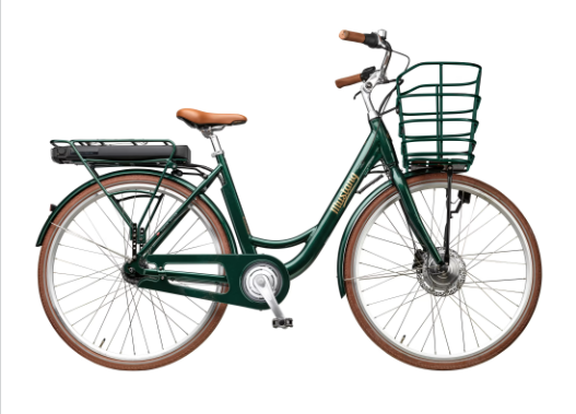 Mustang Augusta Electric 28" elcykel med 7 gear - Racing green