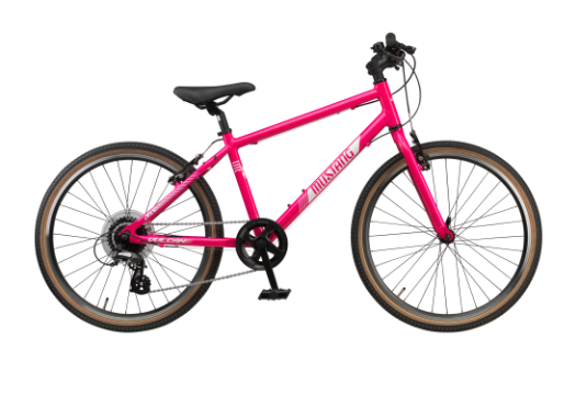 Mustang Vulcan TX550 light weight 24" fatbike med 8 gear - Neon pink
