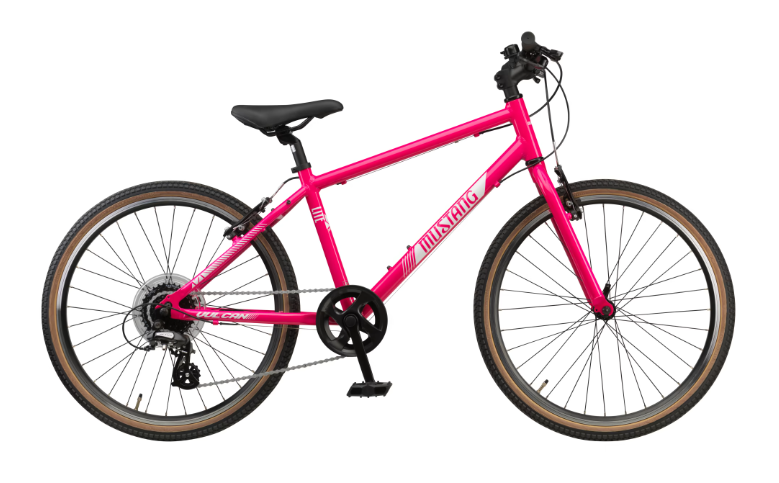 Mustang Vulcan TX550 - Fatbike - 24 tommer 8 gear - Pink