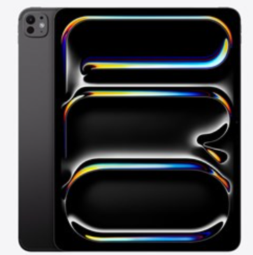 Apple 13-inch iPad Pro M4 Wi-Fi + Cellular - Tablet - 1 TB - 13 Tandem OLED (2752 x 2064) - med nano-teksturglas - 3G, 4G, 5G - space-sort