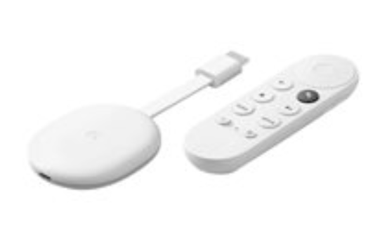 Google Chromecast med Google TV 4K HDR m. Fjernbetjening