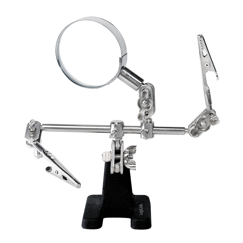 3. Helping hand with magnifier