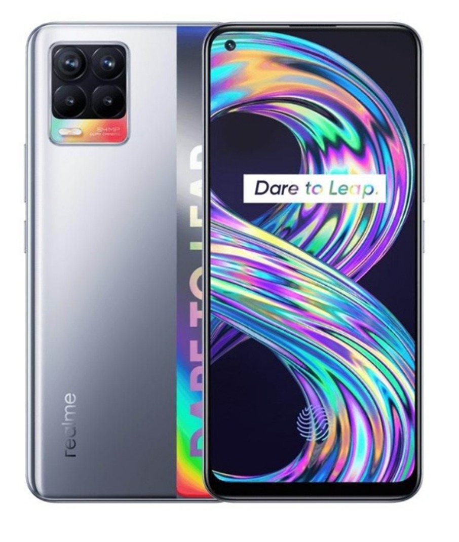 Realme 8 4G 64GB/4GB - Cyber Silver