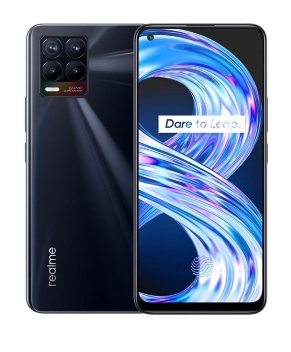 Realme 8 4G 128GB/6GB Punk Black