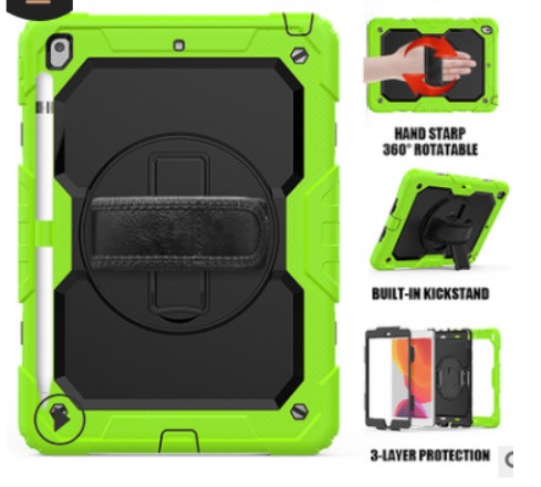 Robust cover til iPad 10,2 - Grøn