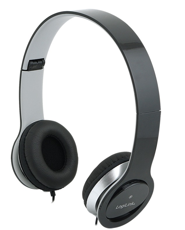 Stereo high quality headset, black