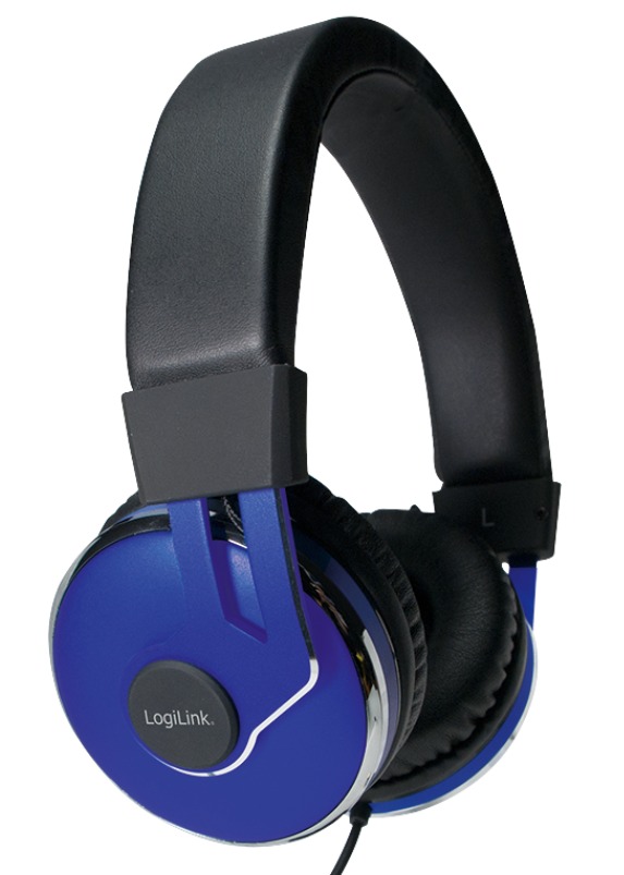 On-ear stereo headset with extra soft padding