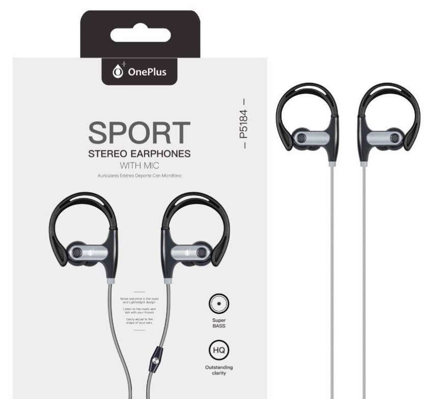 Headset med ørebøjle